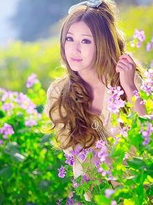 美丽女孩,青春绽放的璀璨星辰